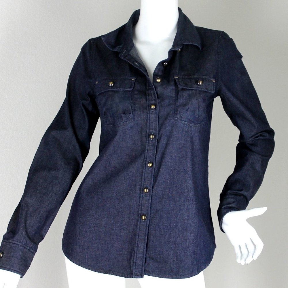 Gap Denim Western Shirt M